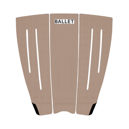 BALLET BLACK SWAN 3-Piece Deck Pad for Shortboards BLACK