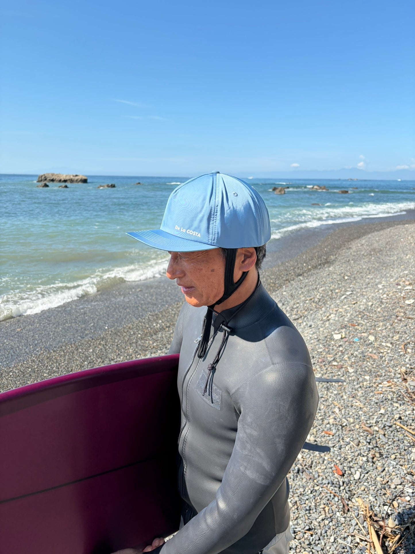 De La COSTA "DLC Snapback Surf Cap