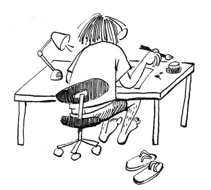 BALLET(밸리) PIROUETTE LEASH -BLACK-