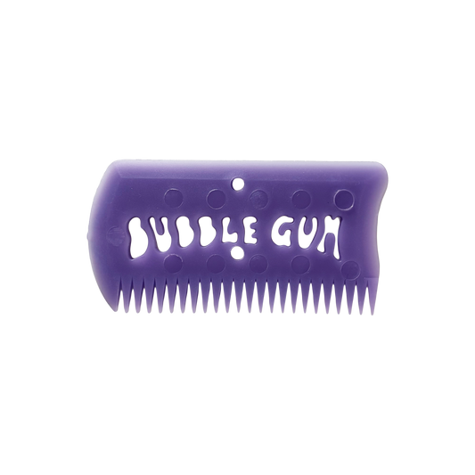 Bubble Gum Surf Wax -Wax Comb