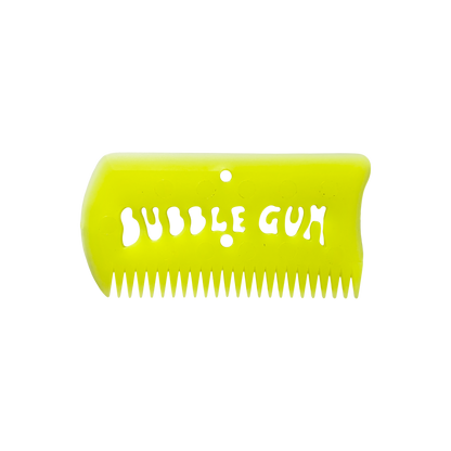 Bubble Gum Surf Wax -Wax Comb