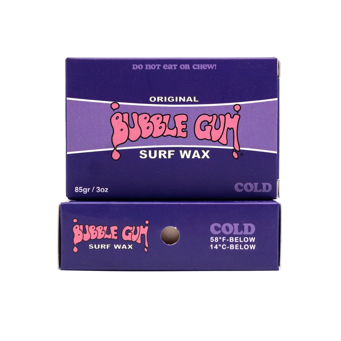 Bubble Gum "Original Formula" Surf Wax Box - Cold  -  水温14℃以下