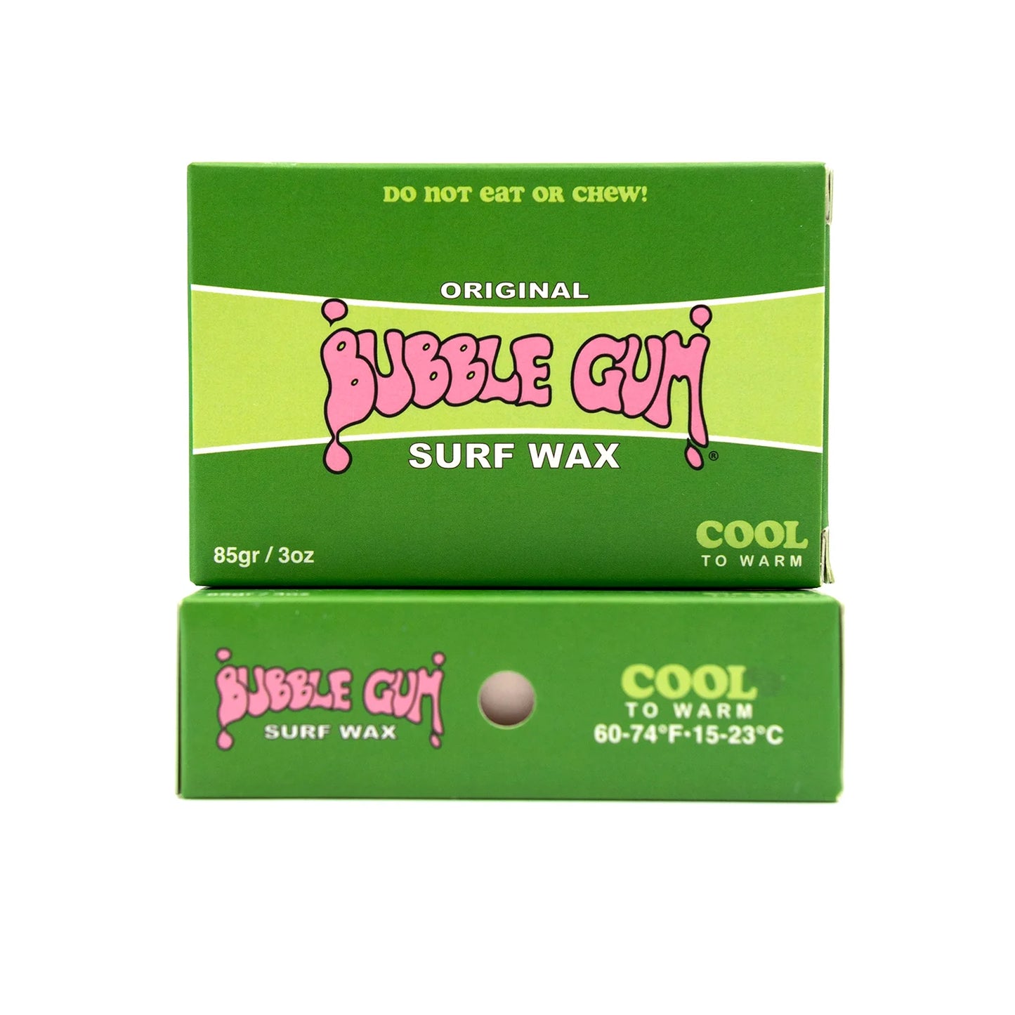 Bubble Gum "Original Formula" Surf Wax Box - Cool to Warm - 水温15℃ - 23℃