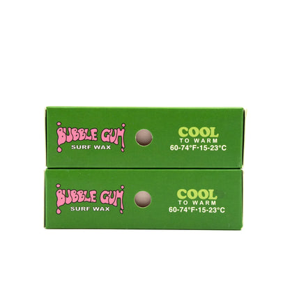 Bubble Gum "Original Formula" Surf Wax Box - Cool to Warm - 水温15℃ - 23℃