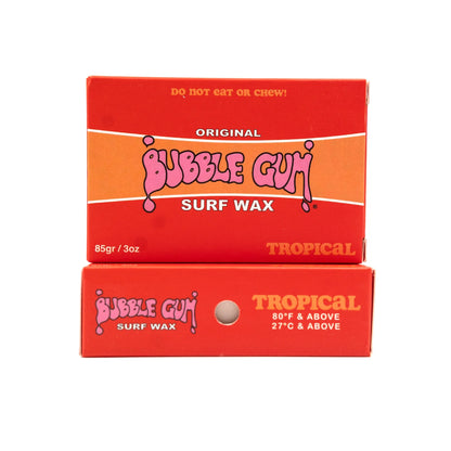 Bubble Gum "Original Formula" Surf Wax Box -Tropical - 水温27℃以上