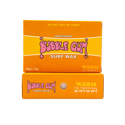 Bubble Gum "Original Formula" Surf Wax Box -Warm to Tropical  -水温20℃-26℃