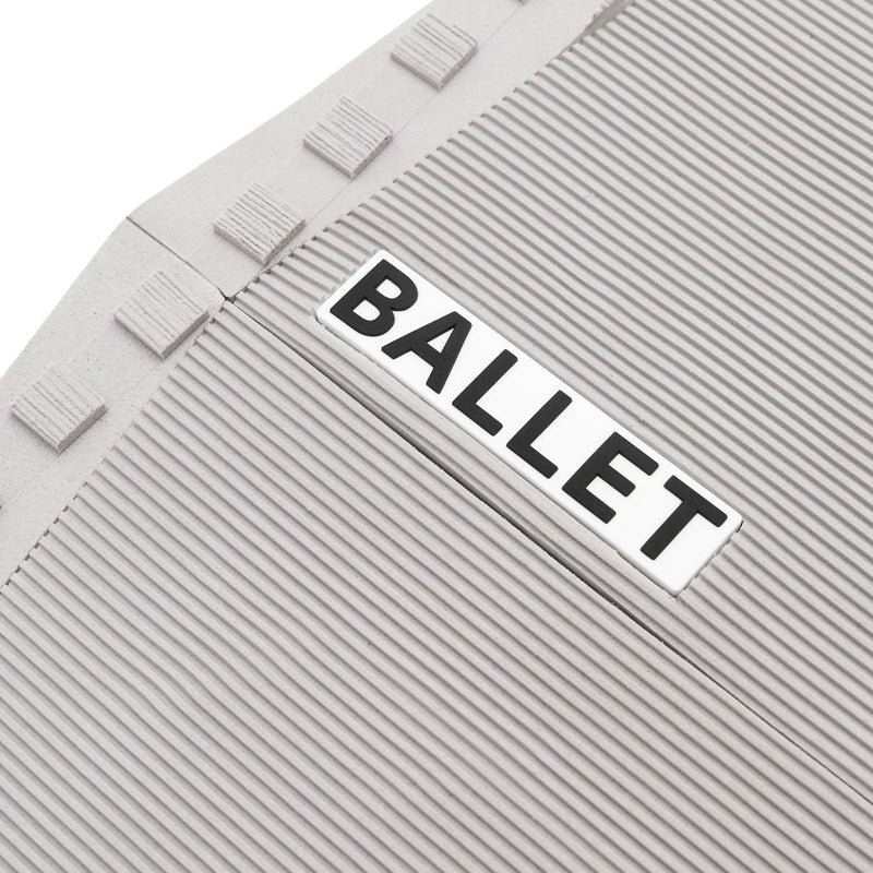 BALLET(バレー)CONCRETE ２ピース デッキパッド ショートボード用 GREY